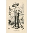 thumbnail image 1 of Frontispiece Drawing By E. W. Kemble In The 1884 Edition Of The Adventures Of Huckleberry Finn. The Satirical Novel By, 1 of 2
