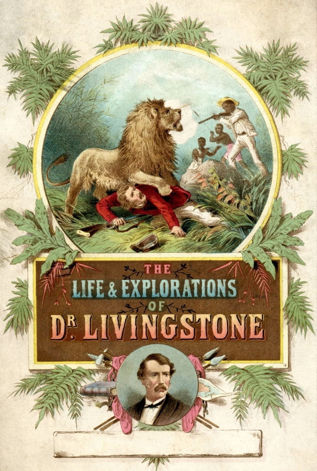 Frontispiece To The Life And Explorations Of Dr Livingstone Published C1875 Canvas Art - Ken Welsh Design Pics (26 x 38)