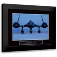 thumbnail image 1 of Frontline 14x12 Black Modern Framed Museum Art Print Titled - Command - Jet, 1 of 5