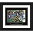 thumbnail image 1 of Frontline 18x15 Black Ornate Wood Framed with Double Matting Museum Art Print Titled - Strive - Football, 1 of 4