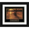 thumbnail image 1 of Frontline 18x15 Black Ornate Wood Framed with Double Matting Museum Art Print Titled - Working Together - Sculling, 1 of 4