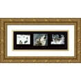 thumbnail image 1 of Frontline 24x11 Gold Ornate Wood Framed with Double Matting Museum Art Print Titled - Wolves Tryp, 1 of 4
