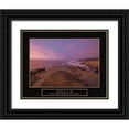 thumbnail image 1 of Frontline 32x26 Black Ornate Wood Framed with Double Matting Museum Art Print Titled - Goals - Beach, 1 of 4
