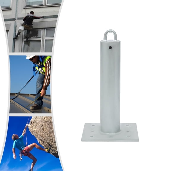 Frontline Fall Protection Commercial Roof Anchor 18" H w/ 8 holes