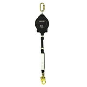 Frontline Fall Protection RPG25LE Leading Edge Cable Single Leg 25ft SRL with Steel Snap Hook End |OSHA & ANSI Compliant SRL |Galvanized Steel Retractable Lifeline/Safety Yoyo