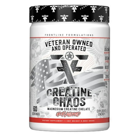 Frontline Formulations Creatine Chaos Magnesium Creatine Chelate 60 Servings Supplement