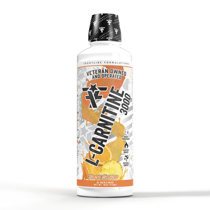 Frontline Formulations L-Carnitine | Premium Stimulant Free Workout Drink |  Transforms Fat Into Energy and Supports Muscle Recovery For Men and Women |  Hawaiian Punch - Walmart.com