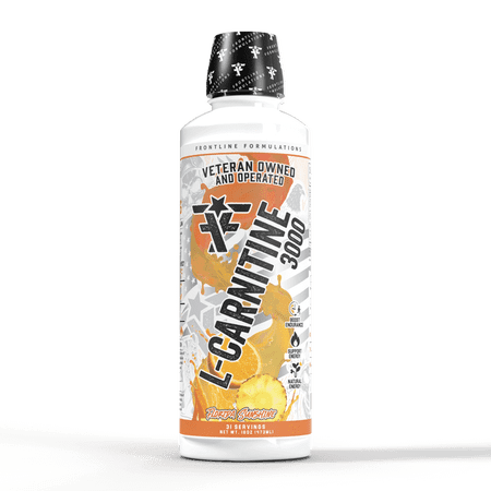 Frontline Formulations L-Carnitine | Premium Stimulant Free Workout Drink | Transforms Fat Into Energy and Supports Muscle Recovery For Men and Women | Florida Sunshine