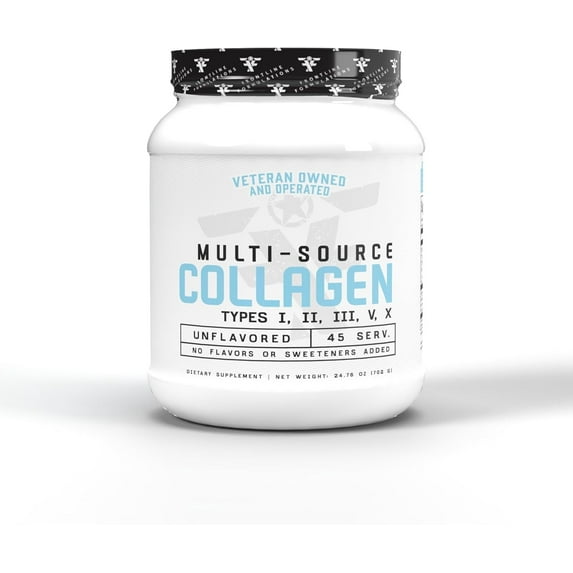 Frontline Formulations Multi-Source Collagen, Promotes Hair, Skin and Nail Health, Unflavored