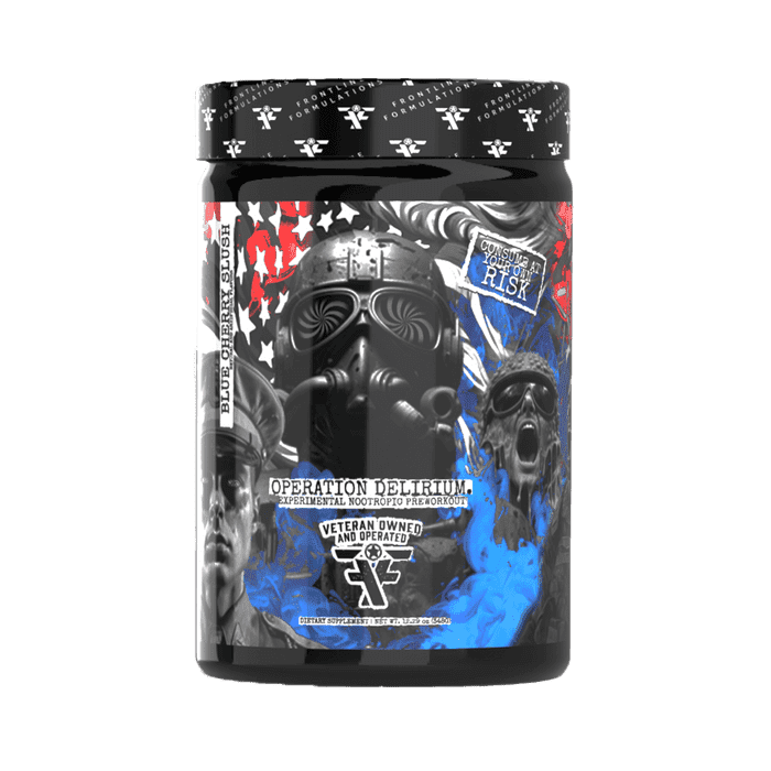 Frontline Formulations Operation Delirium Pre-Workout Powder, 6g L ...