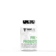 Frontline Formulations Prebiotic & Probiotic + Digestive Health Formula, Dietary Supplement, Endurance and Recovery, 60 Capsules