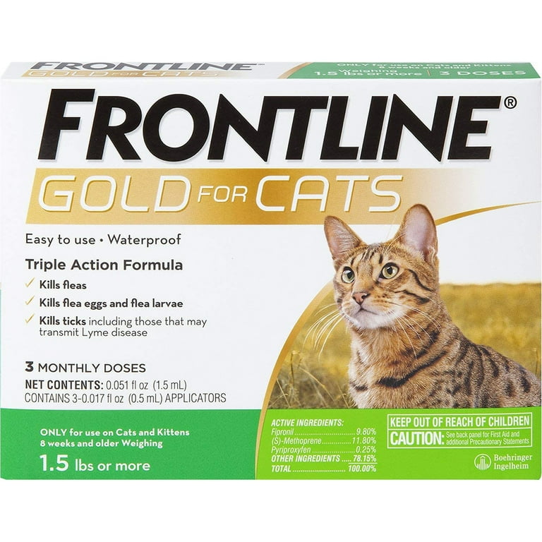 Walmart frontline 2024 for cats