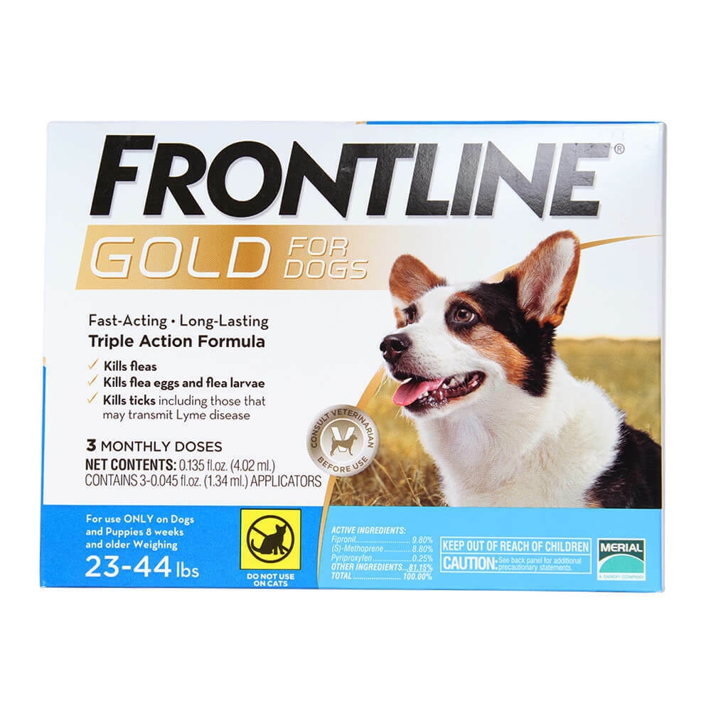 Frontline hotsell gold chewy