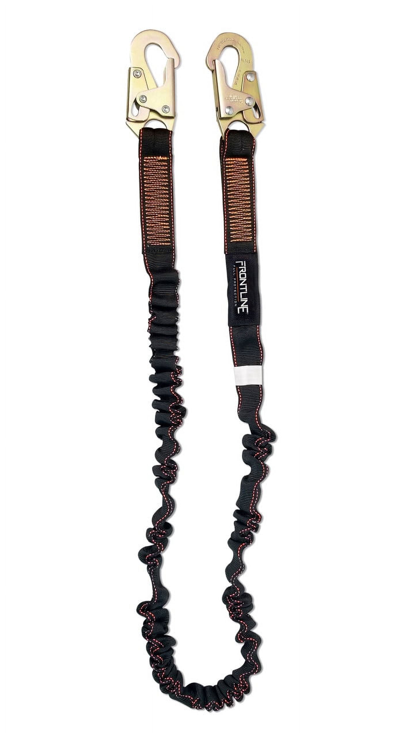 Frontline LIS61S 6' Single Leg Snap hook Lanyard with Internal Shock Absorber