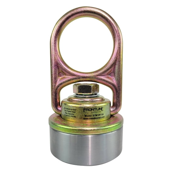 Frontline MEGA Swivel 10k Steel Anchor with Weld-on Puck