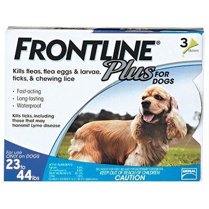 Frontline plus for large dogs clearance walmart