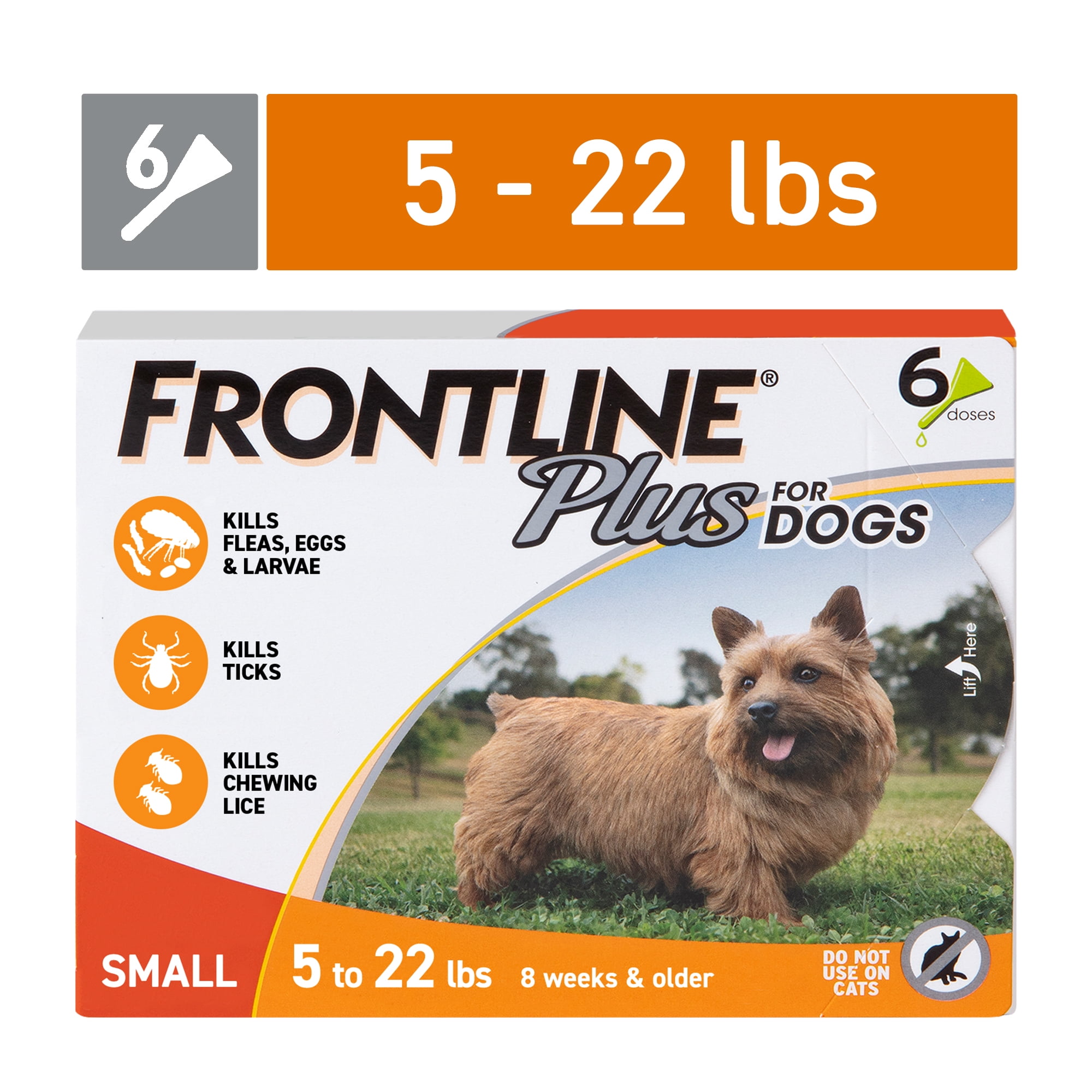 Frontline Plus Small Dog 6 Applicators Frontline Plus Small Dog 6 Applicators