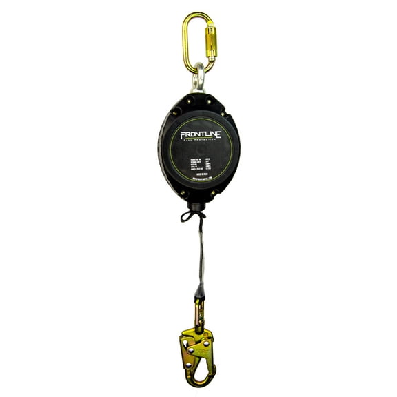 Frontline RPW11 Web Single Leg 11ft SRL with Steel Snap Hook End