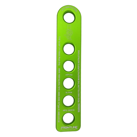 Frontline VLTP34 Rope Termination Plate