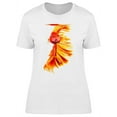 thumbnail image 1 of Frontview Fiery Siam Betta Fish T-Shirt Women -Image by Shutterstock, Female Small, 1 of 2