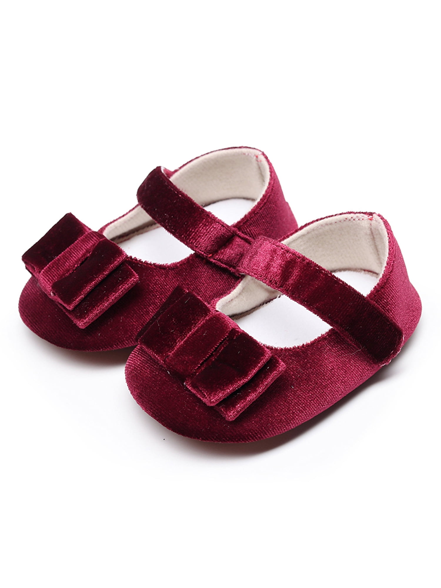 Frontwalk Baby Girls Dress Shoes Comfort Mary Jane First Walker Flats