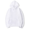 thumbnail image 1 of Frontwalk Casual Fleece Tops for Women Winter Plain Hoodies Sweatshirt Long Sleeve Basic Pullover Pocket, 1 of 6