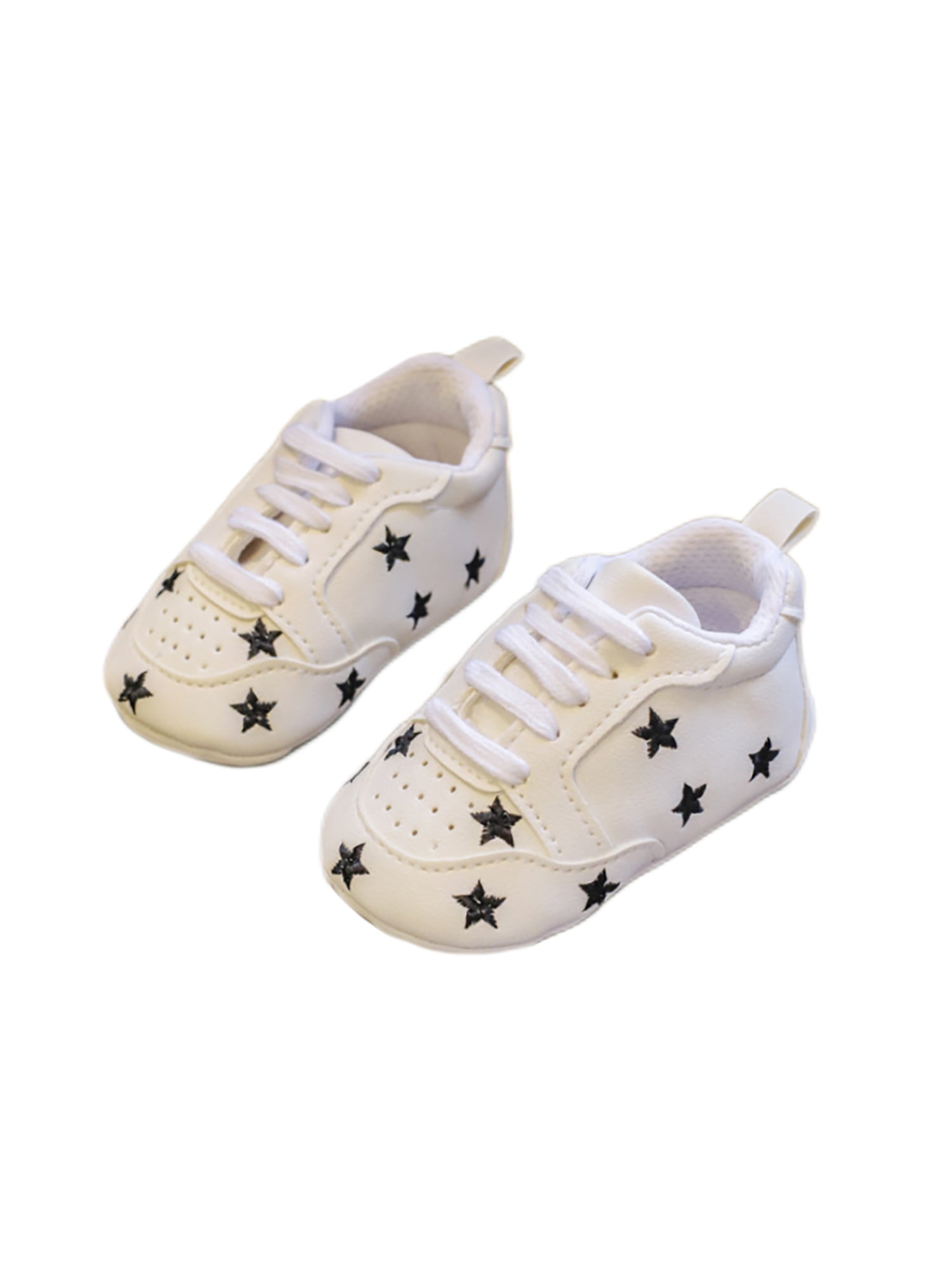 Frontwalk Infant Crib Shoes Soft Sole Sneakers Floral Toddler Shoe Outdoor Anti Slip Sneaker