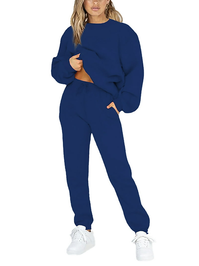 Frontwalk Women's Warm Matching Top Bottoms Track Set, Running