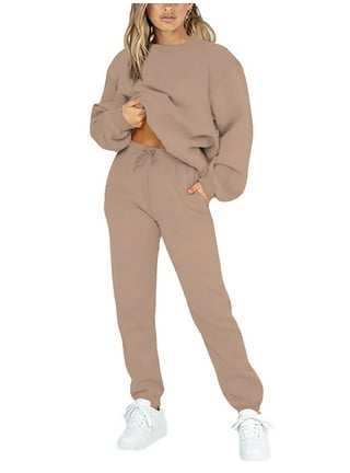 Jogging femme Udow - BEIGE CHINE Beige - H22