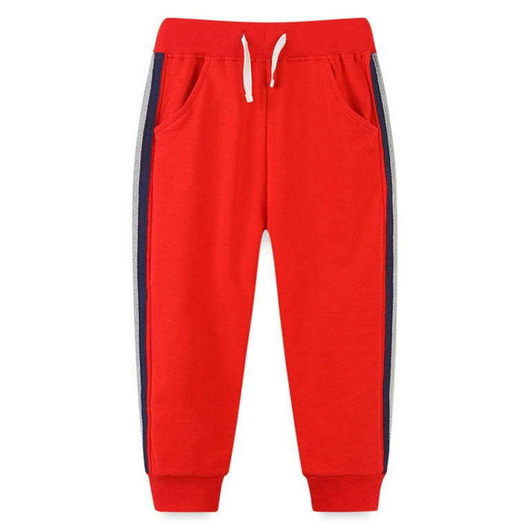 Toddler boy red sweatpants sales