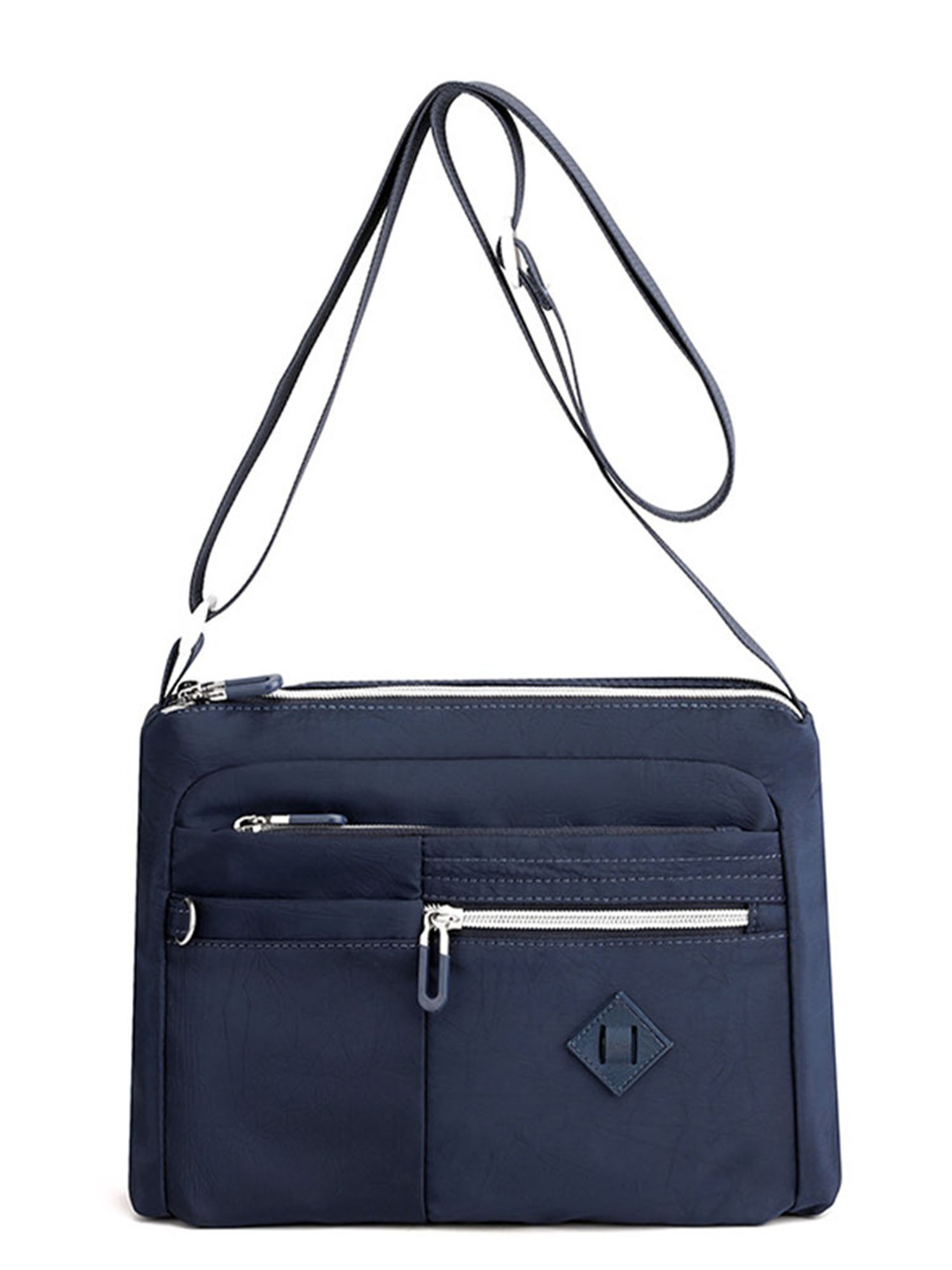 Frontwalk Ladies Crossbody Messenger Bag Multi Pockets Handbag Zipper