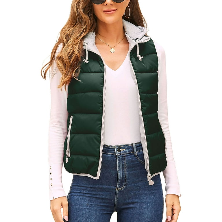Ladies sleeveless waistcoat deals