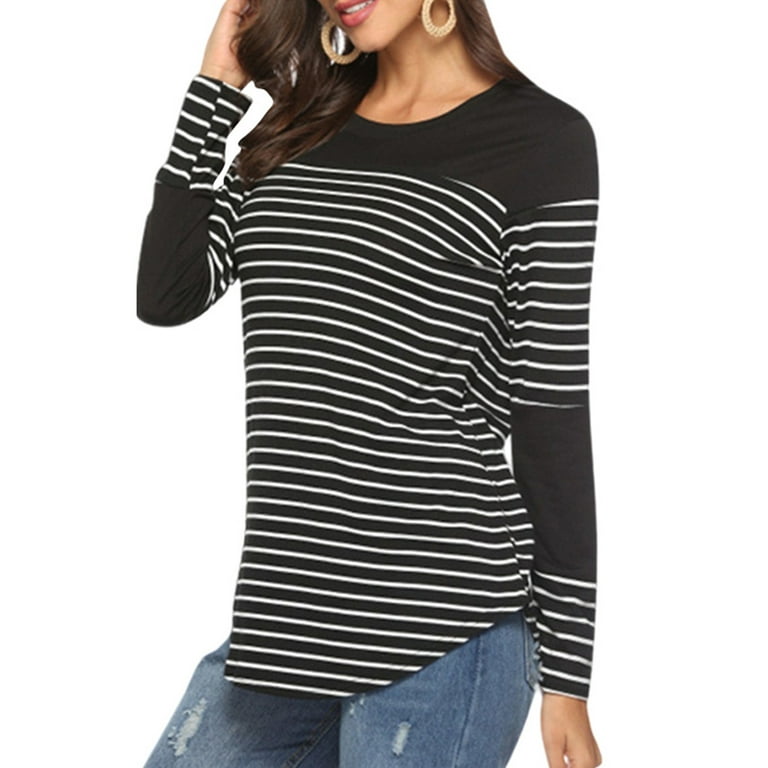 https://i5.walmartimages.com/seo/Frontwalk-Ladies-Maternity-Tops-Long-Sleeve-Pregnancy-Clothes-Color-Block-Breastfeeding-Shirt-Winter-Baggy-Nursing-Top-Striped-Black-L_73460876-0f41-43ee-90ad-c9e417e74abf.66b537c4fff7fa8d211927bbe81632b9.jpeg?odnHeight=768&odnWidth=768&odnBg=FFFFFF