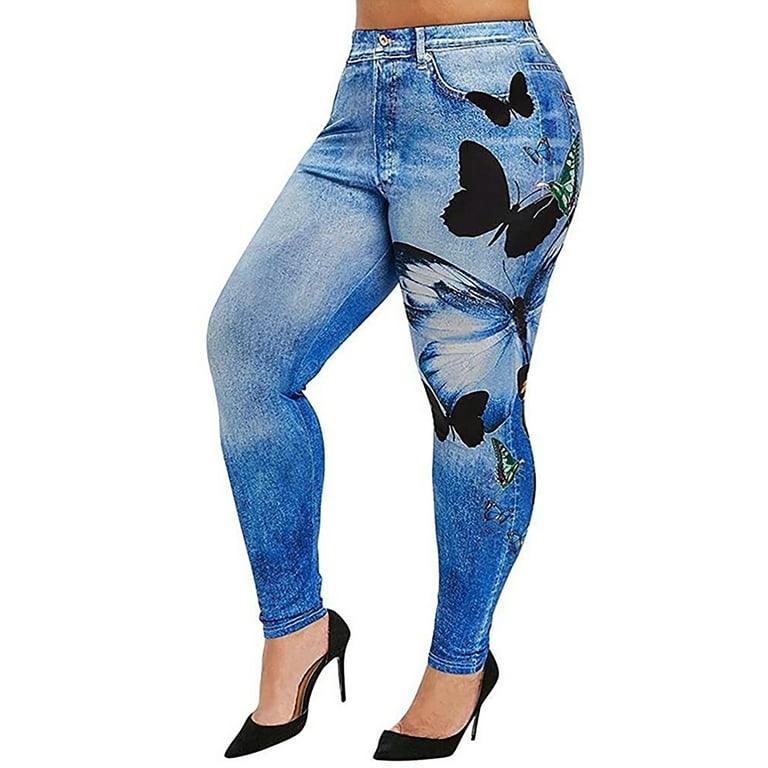 Frontwalk Women Leggings High Waist Yoga Pants Pockets Bottoms