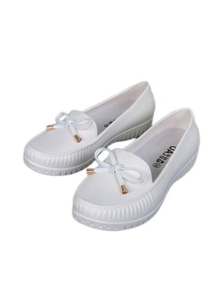 White non cheap skid shoes