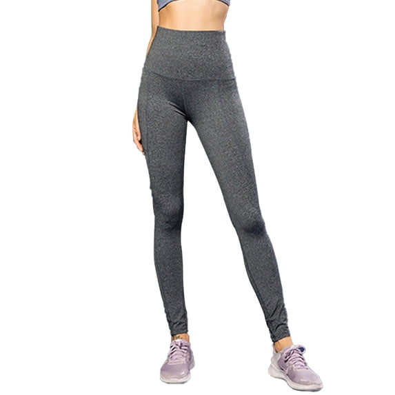 Frontwalk Leggings with Pockets for Wome Dry Fit Tummy Control Workout Yoga Pants Soft Athletic Compression Pants