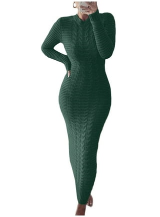 Floor length sweater dress outlet