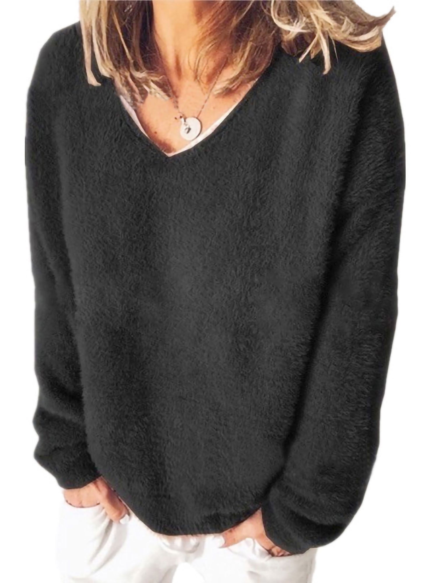 Fleece Cowl Neck Pullover