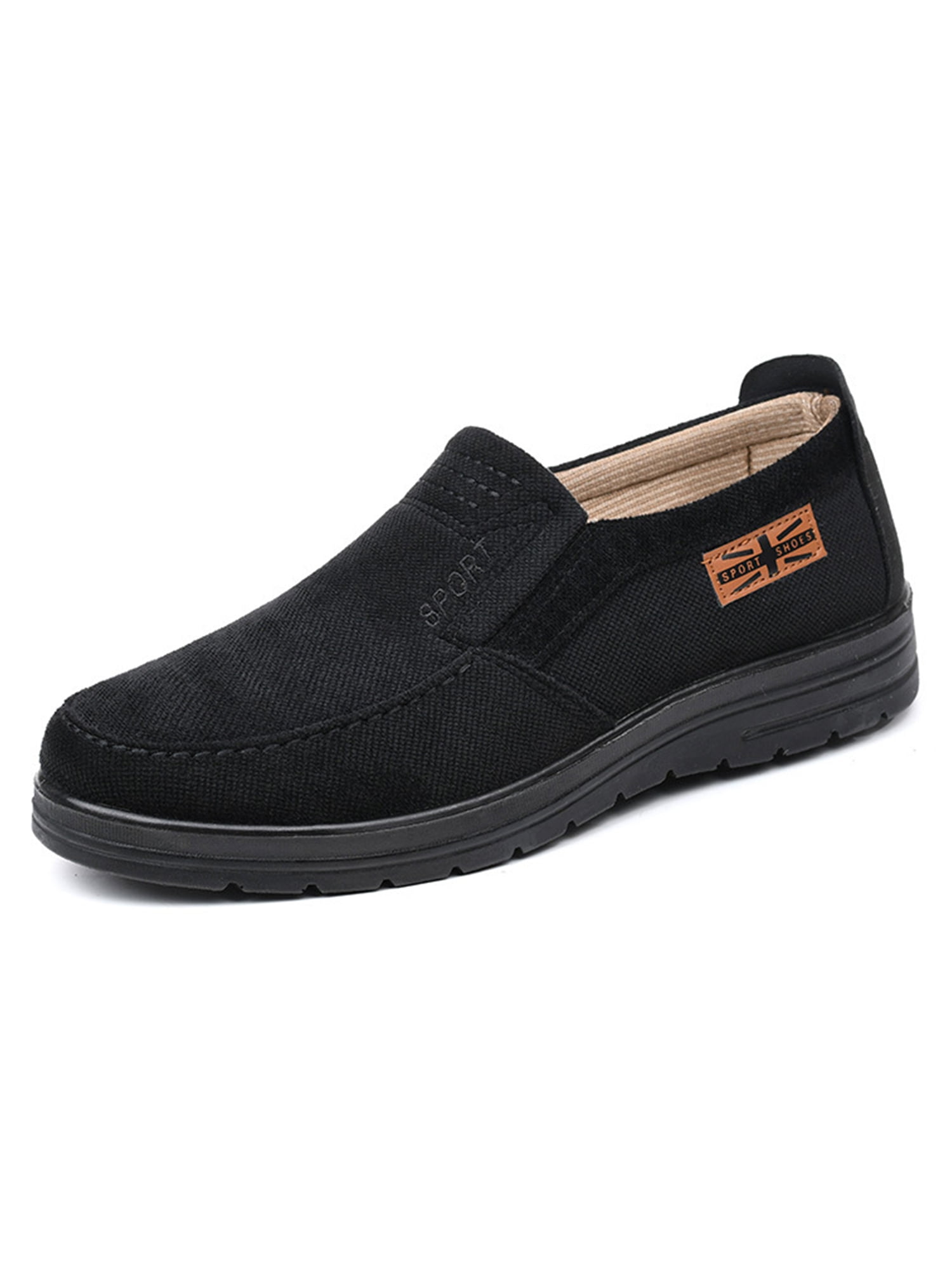 Frontwalk Man Walking Shoes Slip On Flats Comfort Loafers Driving ...