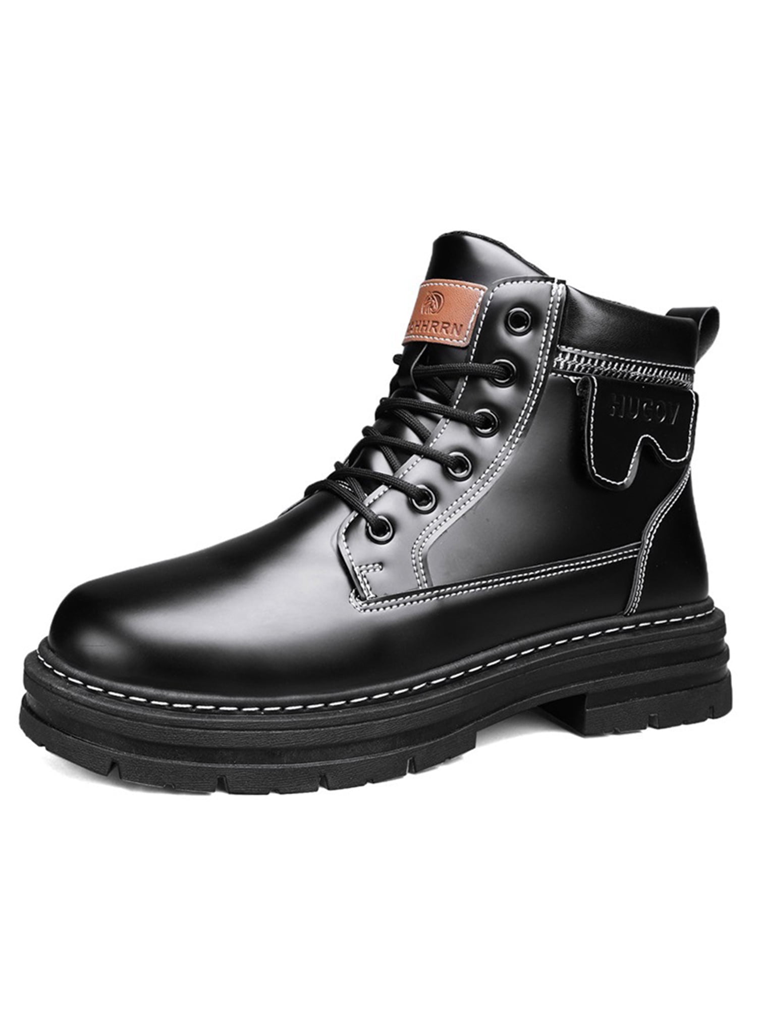 Frontwalk Men Ankle Booties Waterproof Hiking Boot Casual Work Boots