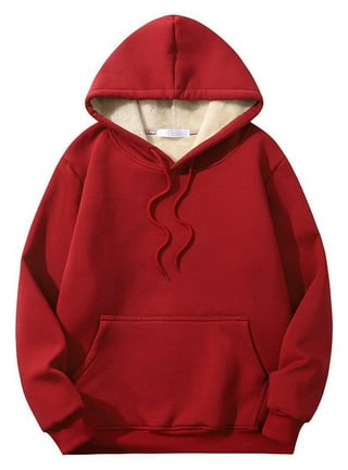 Red Fleece Hoodies