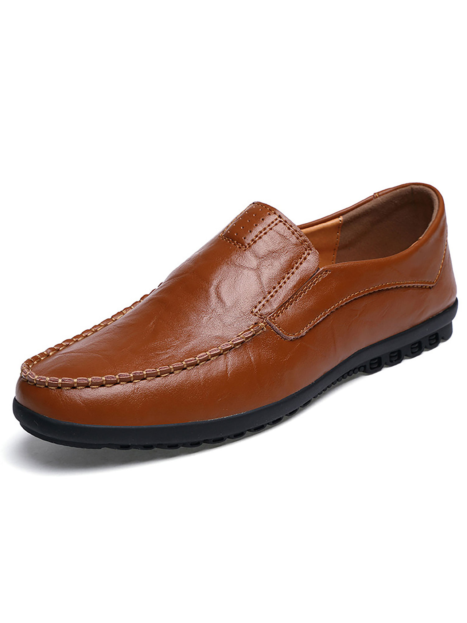 Frontwalk Men Flats Comfort Loafers Slip On Boat Shoe Office Casual ...