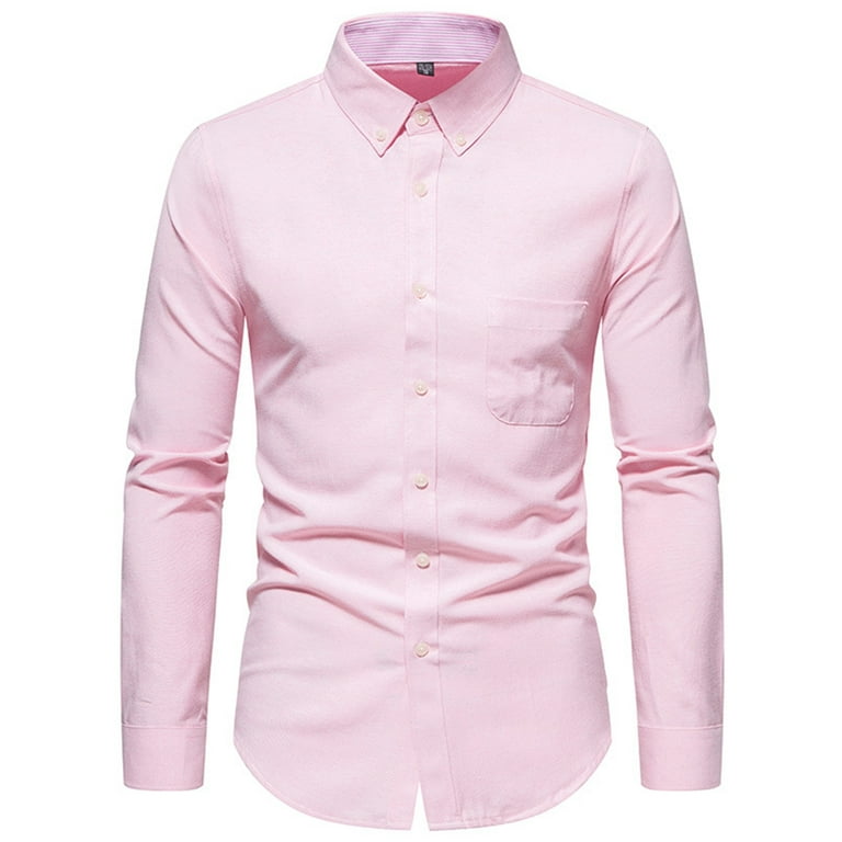 Pink color top shirt for men