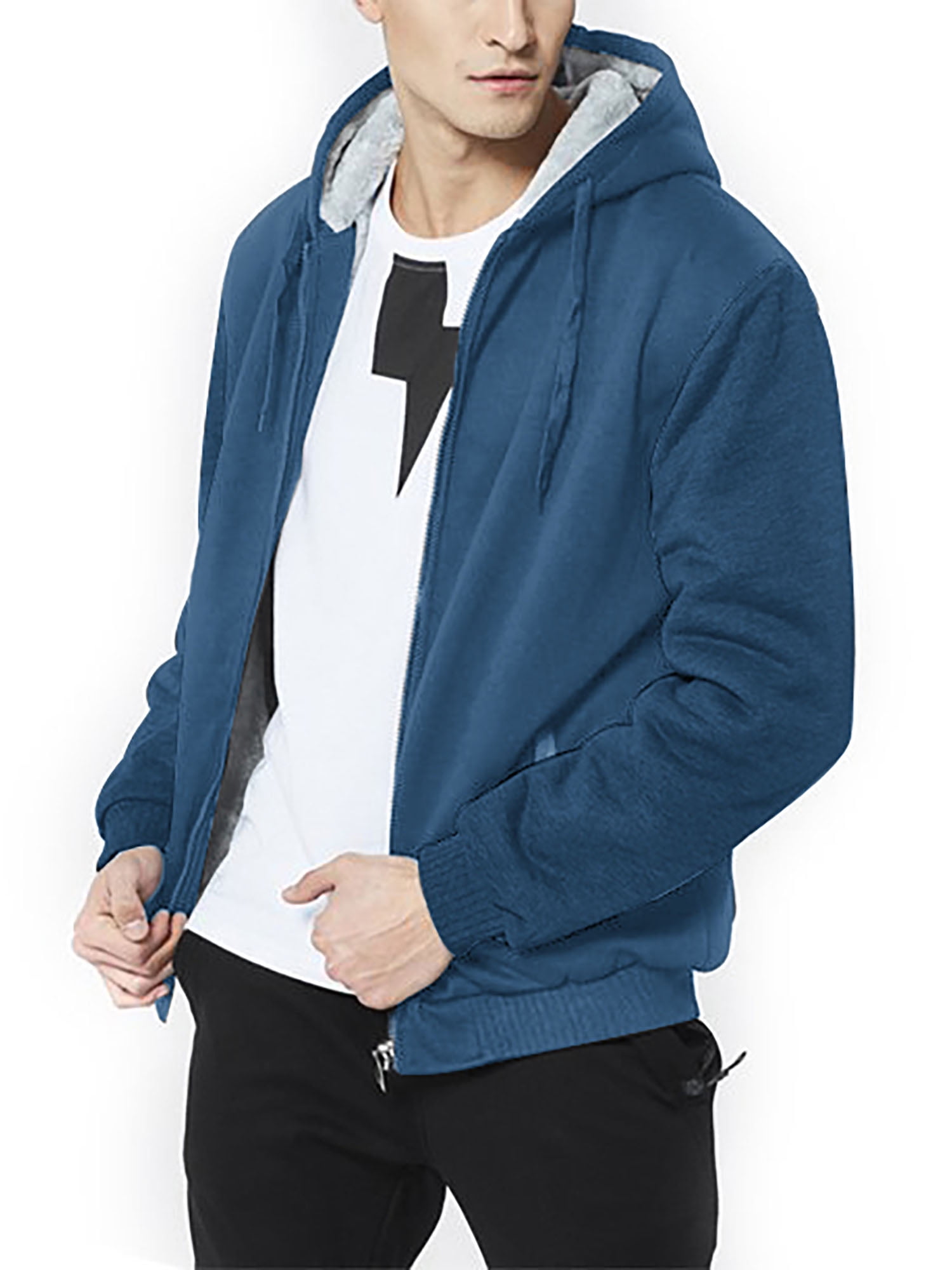 Mens lined shop sweatshirts