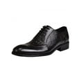 thumbnail image 1 of Frontwalk Men Oxfords Lace Up Dress Shoes Business Brogues Work Comfort Flats Mens Wingtips Leather Shoe Black 6.5, 1 of 8