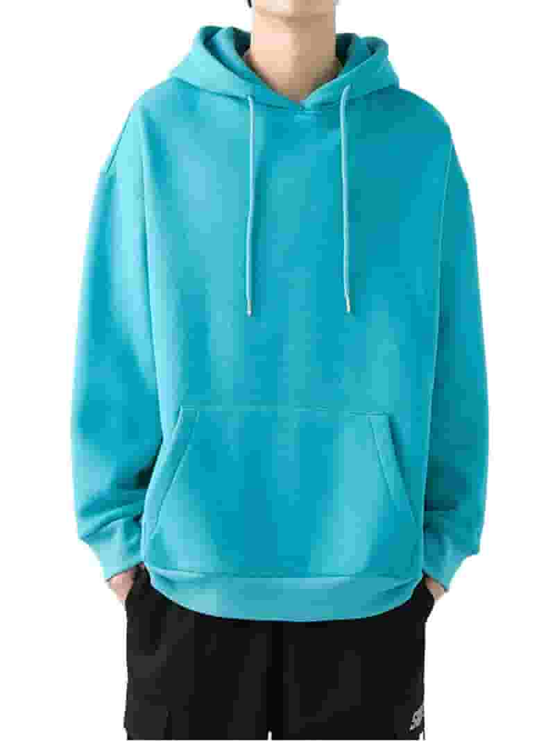大人気新品 Frontwalk Men Sweatshirt Fall Casual Pullover Hoodie Winter Clothing