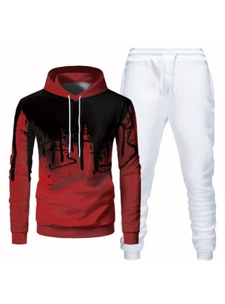 White And Red Tracksuit