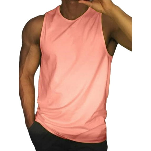 Frontwalk Men Workout Tank Tops Gym Athletic Sleeveless T-Shirts Fitness Bodybuilding Muscle Shirt