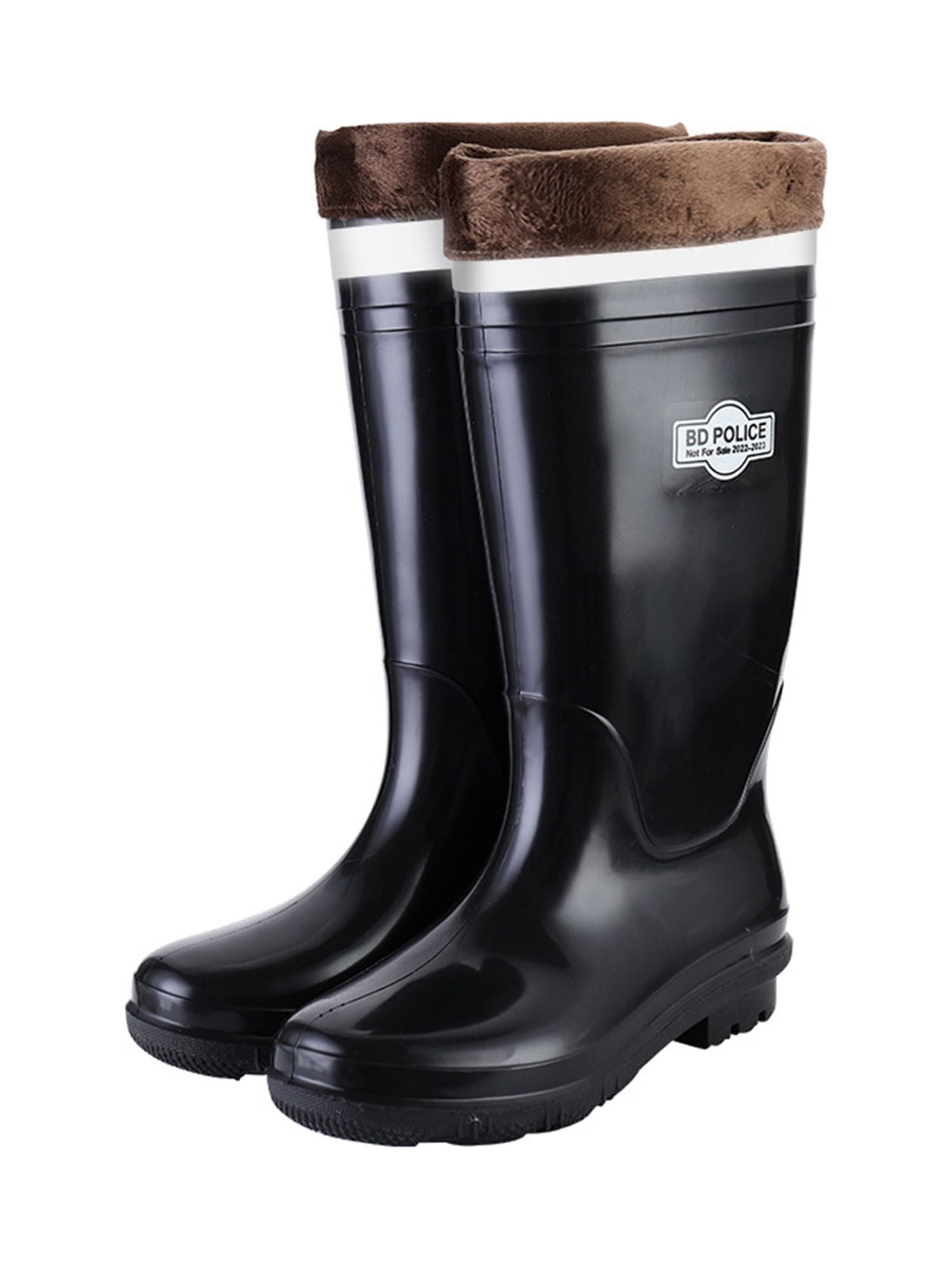 Frontwalk Men's Wellington Boots Slip Resistant Rain Lightweight Rubber