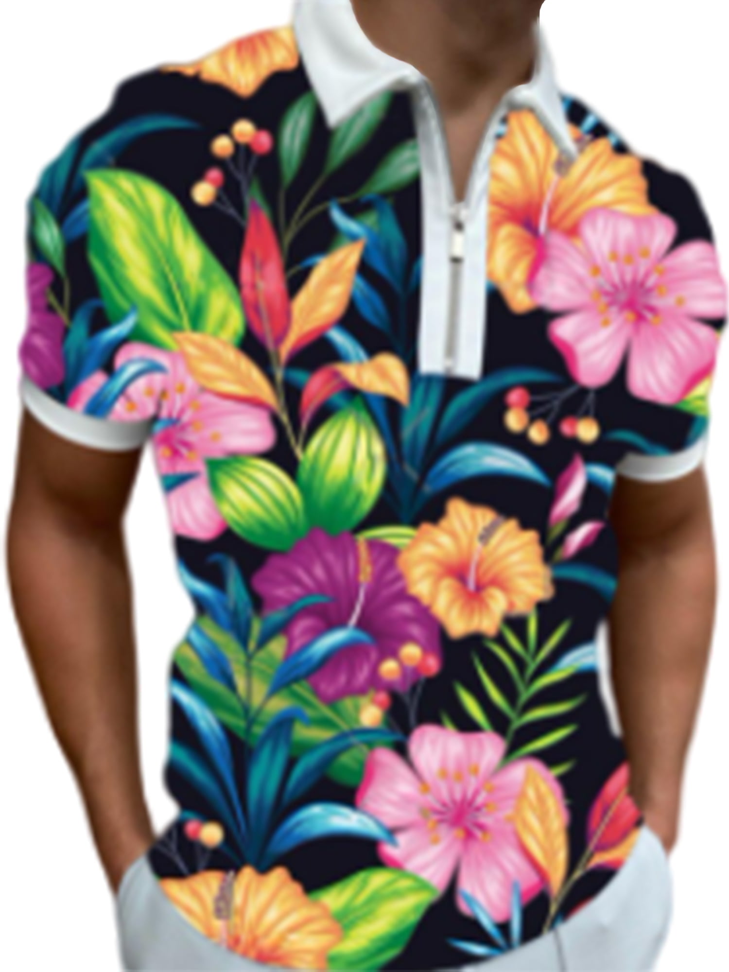Flower polos cheap